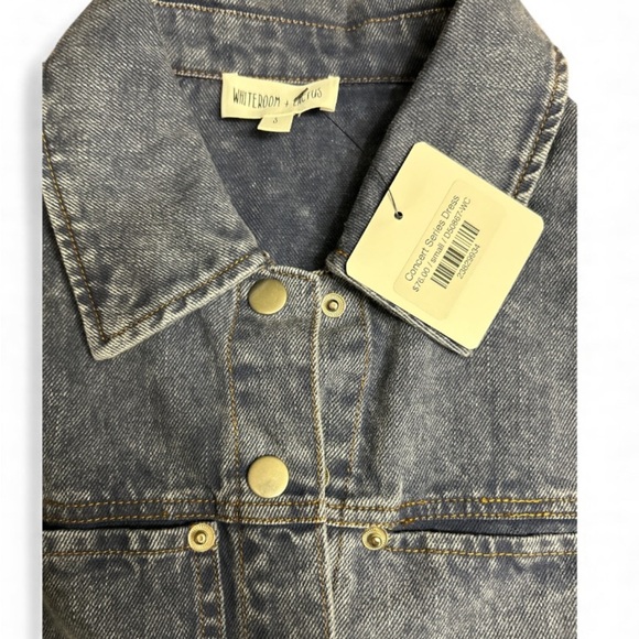Whiteroom + Cactus Long Sleeve Denim Women’s Dress Size Small - Picture 4 of 7